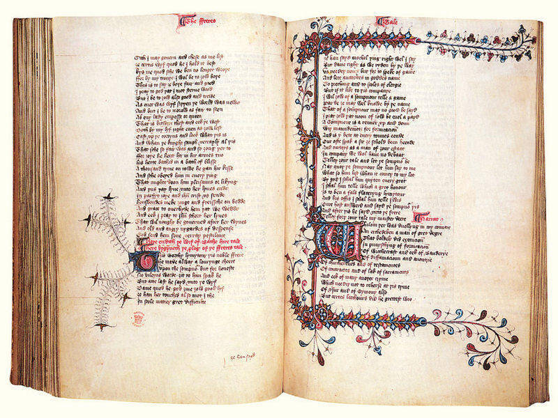 libro medioevale aperto